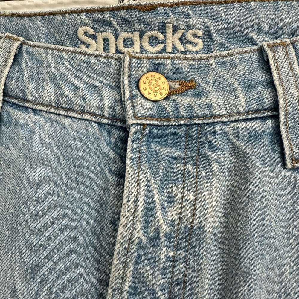 MOTHER | SNACKS! The Pleated Fun Dip Puddle Jeans NWT Retail $228 - Picture 10 of 11